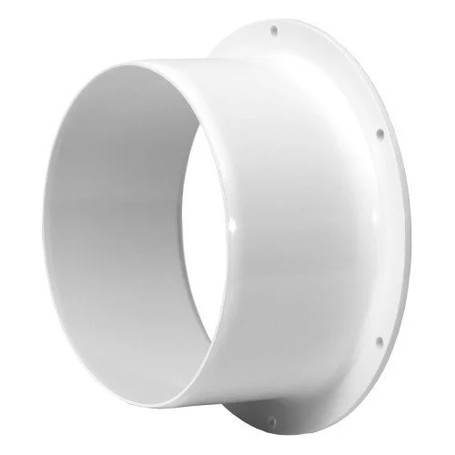 Anslutningsfläns ventilation i plast för ventilationskanaler – 150