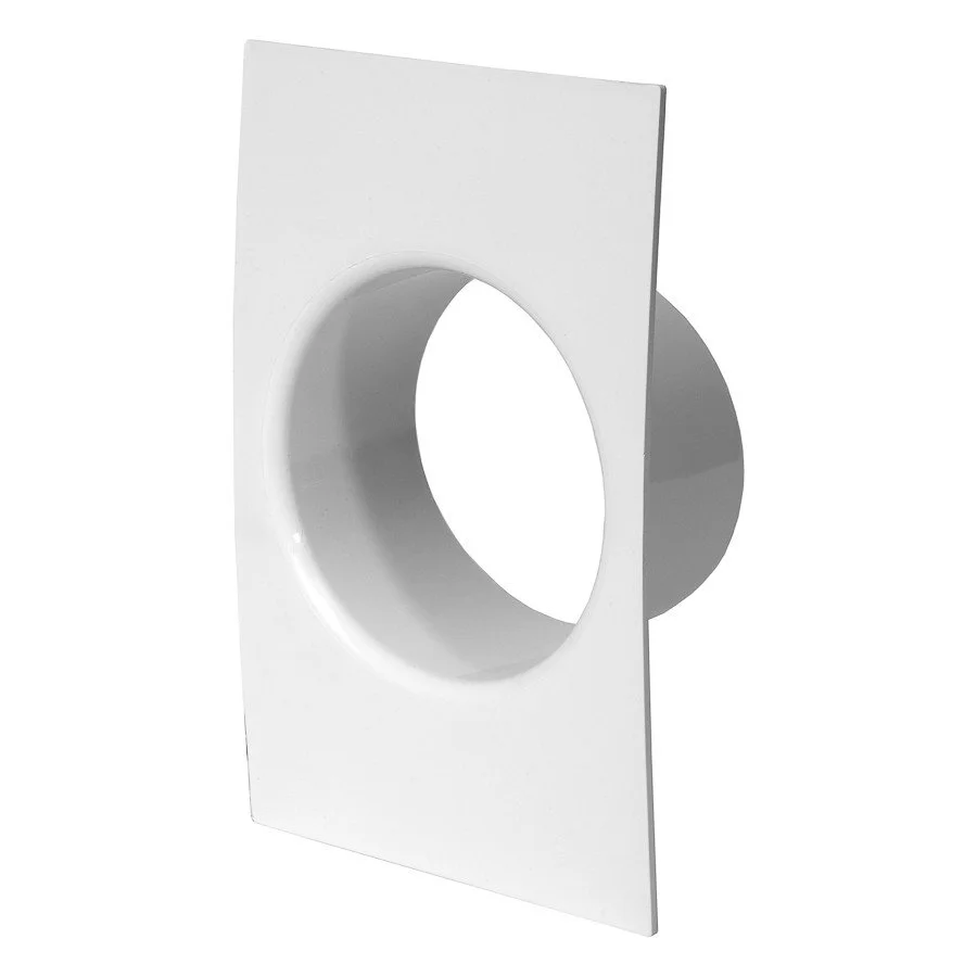 Plastadapter VA för runda ventilationskanaler – Plastadapter VA120 160x250mm Ø120mm