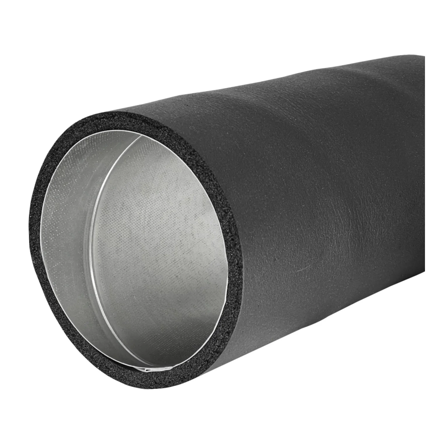 Förisolerad spiralventilationskanal (flera längder & diametrar) – 200 – 2 meter