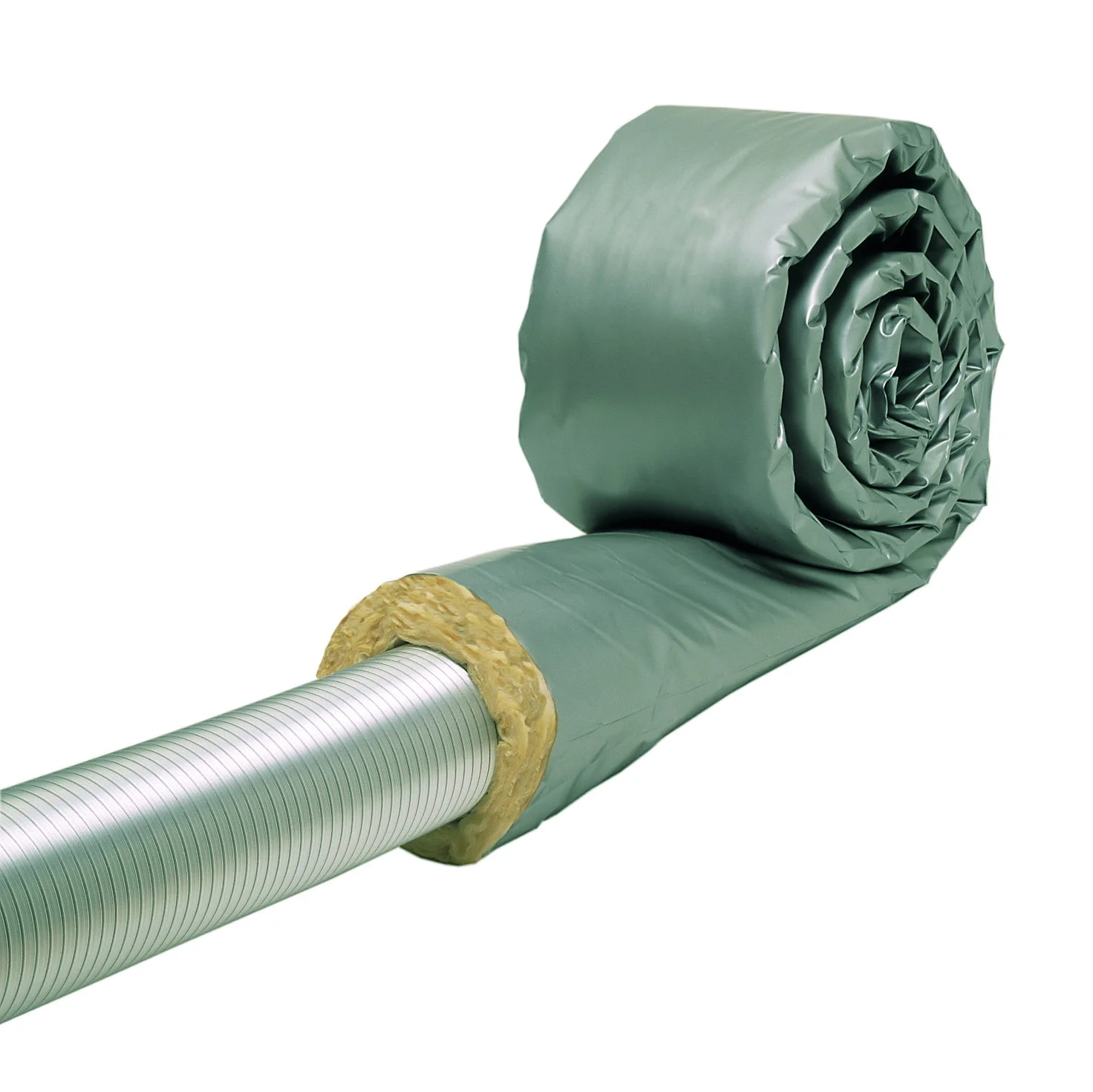 Isolerstrumpa PE30 (4 m, flera diametrar) – 200 mm
